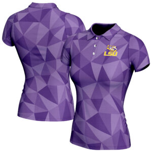 Women's ProSphere Purple LSU Tigers Maya 2.0 Polo Shirt