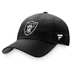 Women's Fanatics Black Las Vegas Raiders Iconic Iridescent Adjustable Hat