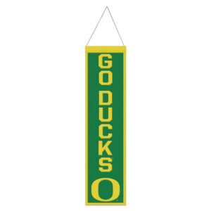 WinCraft Oregon Ducks 8" x 32" Slogan Wool Banner