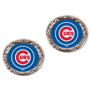 Women's WinCraft Chicago Cubs Round Post Earrings