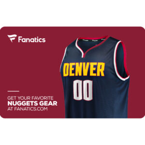 Denver Nuggets Fanatics eGift Card ($10 - $500)