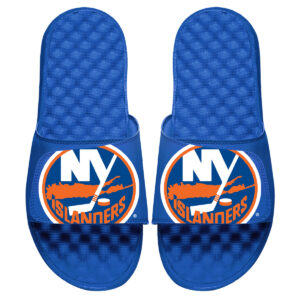 Youth ISlide Royal New York Islanders Blown Up Logo Slide Sandals