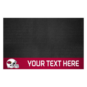 Arizona Cardinals 26'' x 42'' Personalized Vinyl Grill Mat