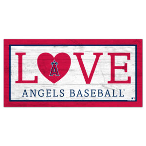 Los Angeles Angels 6'' x 12'' Team Love Sign