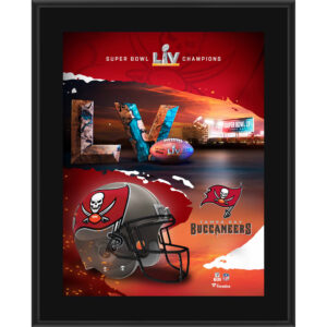 Tampa Bay Buccaneers 10.5" x 13" Super Bowl LV Champions Sublimated Plaque