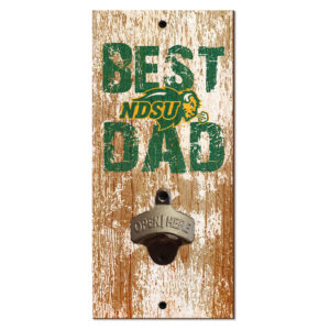 NDSU Bison 5'' x 12'' Best Dad Bottle Opener