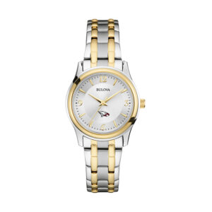 Women's Bulova Silver/Gold North Carolina Central Eagles Classic Two-Tone Round Watch
