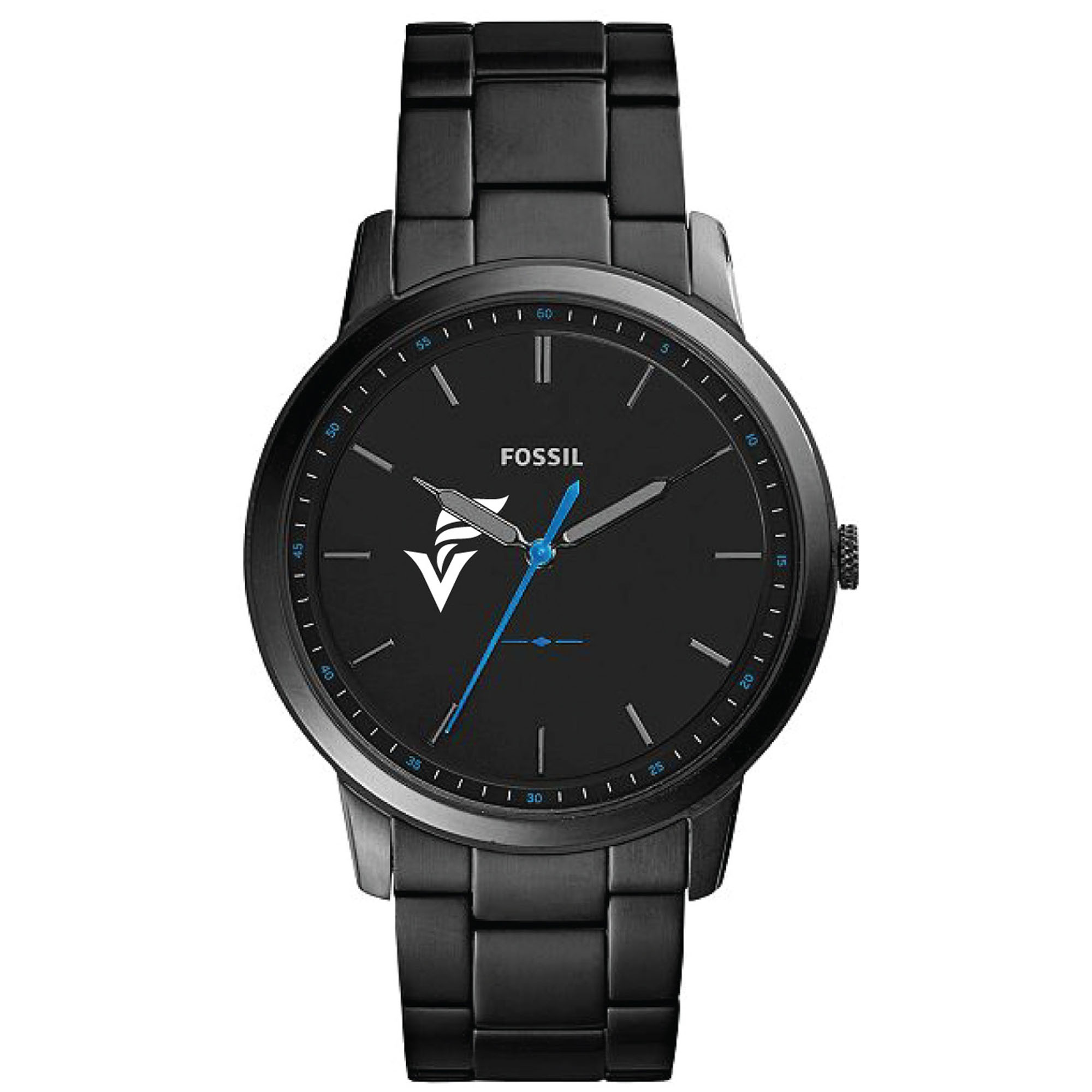 Fossil Fort Valley State Wildcats The Minimalist Slim Stainless Steel Watch