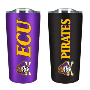 ECU Pirates 18oz. Soft Touch Tumbler Two-Piece Set