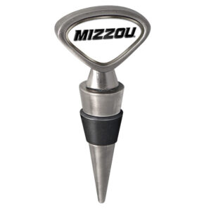 Silver Missouri Tigers Wine Stopper
