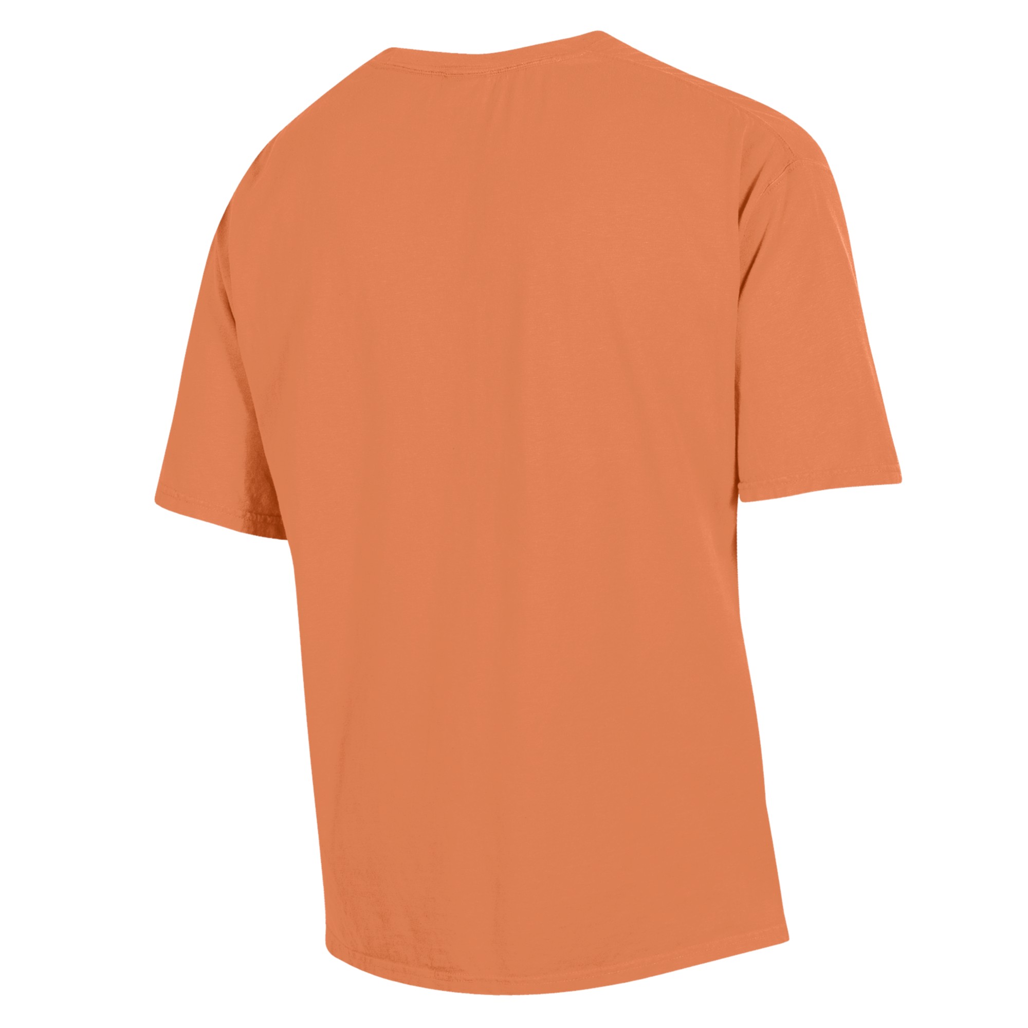 Men's ComfortWash Orange Virginia State Trojans Arch Logo Garment Dyed T-Shirt - Image 7