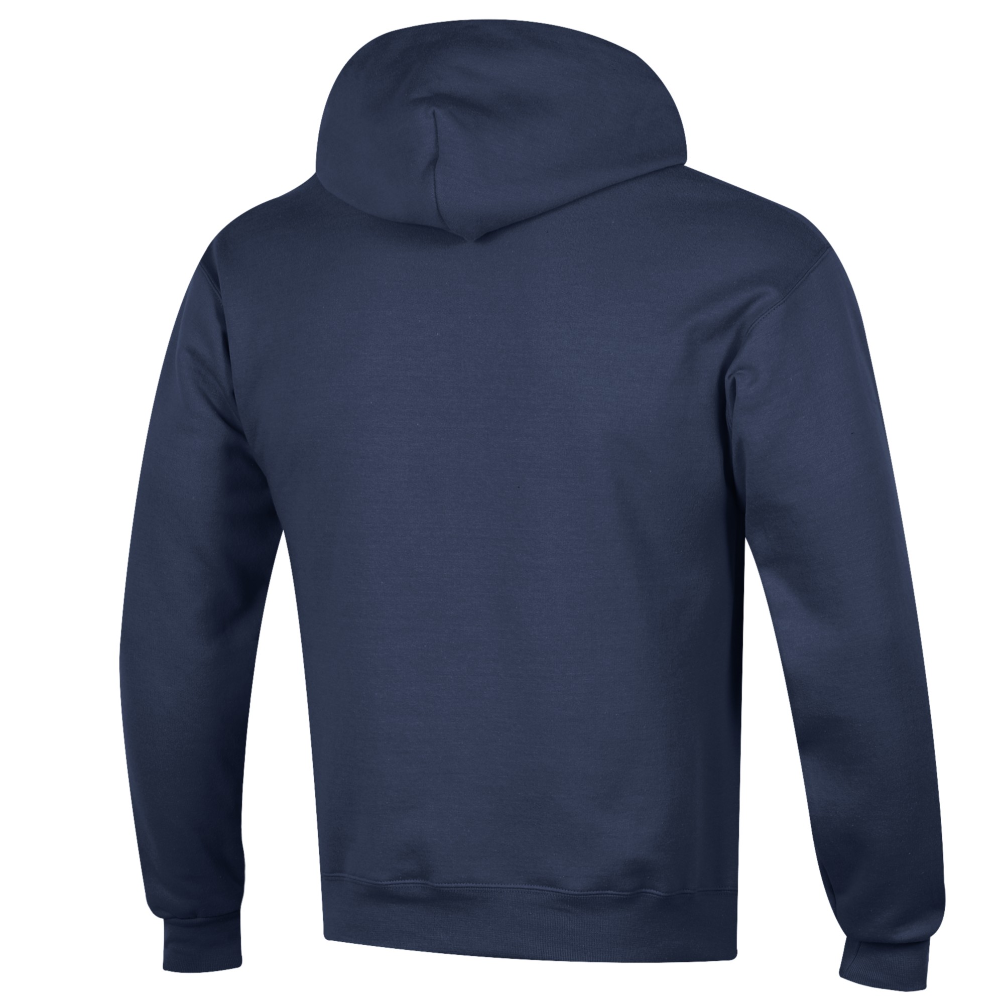 Men's Champion Navy BYU Cougars Eco Powerblend Pullover Hoodie - Image 7