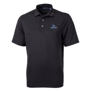 Men's Cutter & Buck Black Creighton Bluejays Big & Tall Virtue Eco Pique Recycled Polo