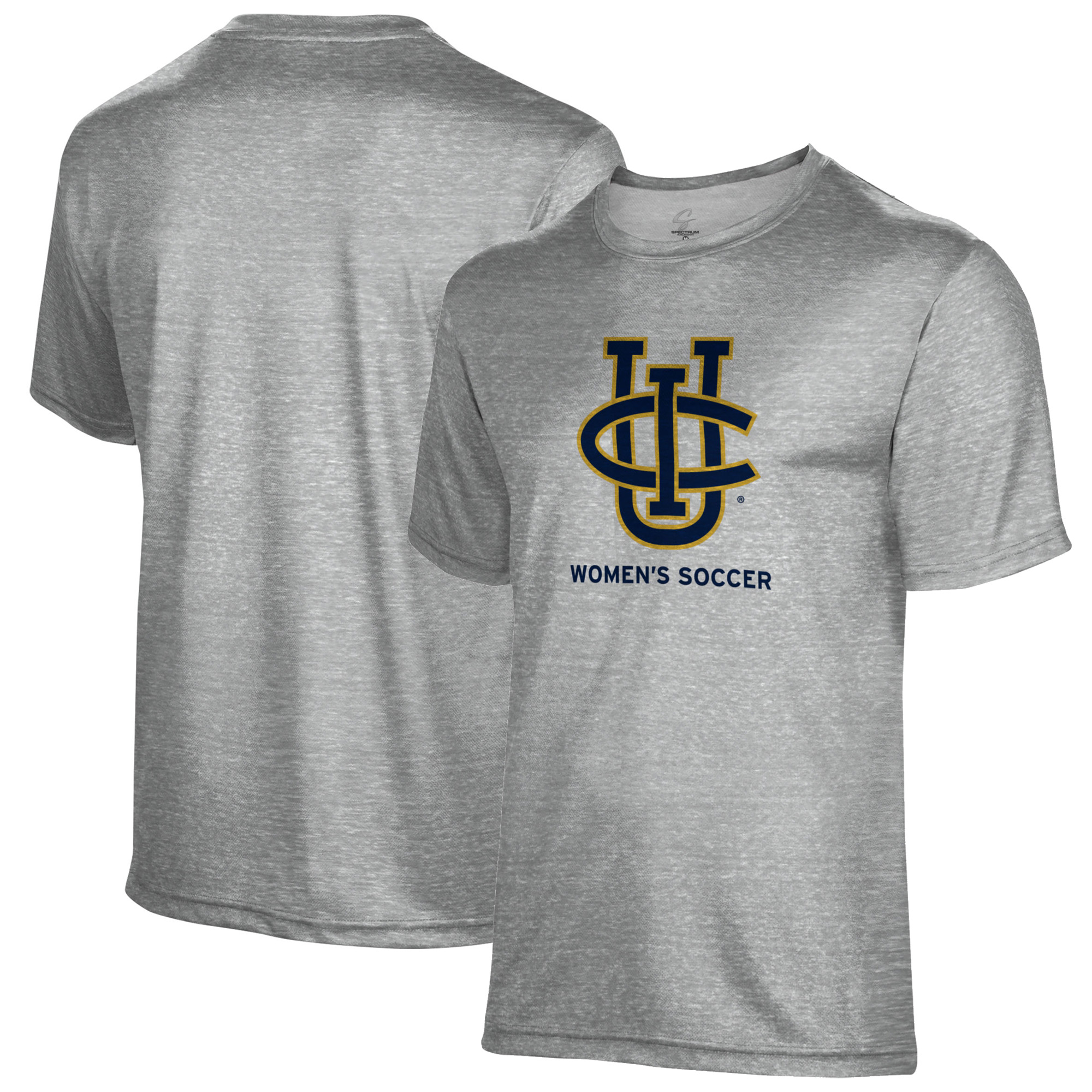 Men's Gray UC Irvine Anteaters Women's Soccer Name Drop T-Shirt
