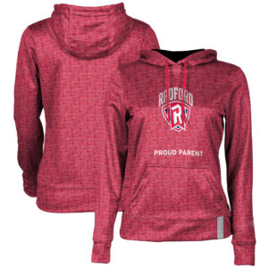 Women's Red Radford Highlanders Proud Parent Pullover Hoodie