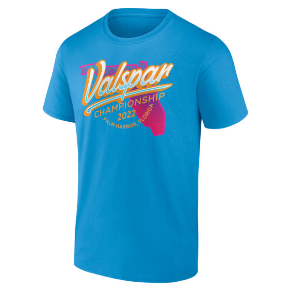 Men's Fanatics Blue 2022 Valspar Championship Champions T-Shirt - Image 6