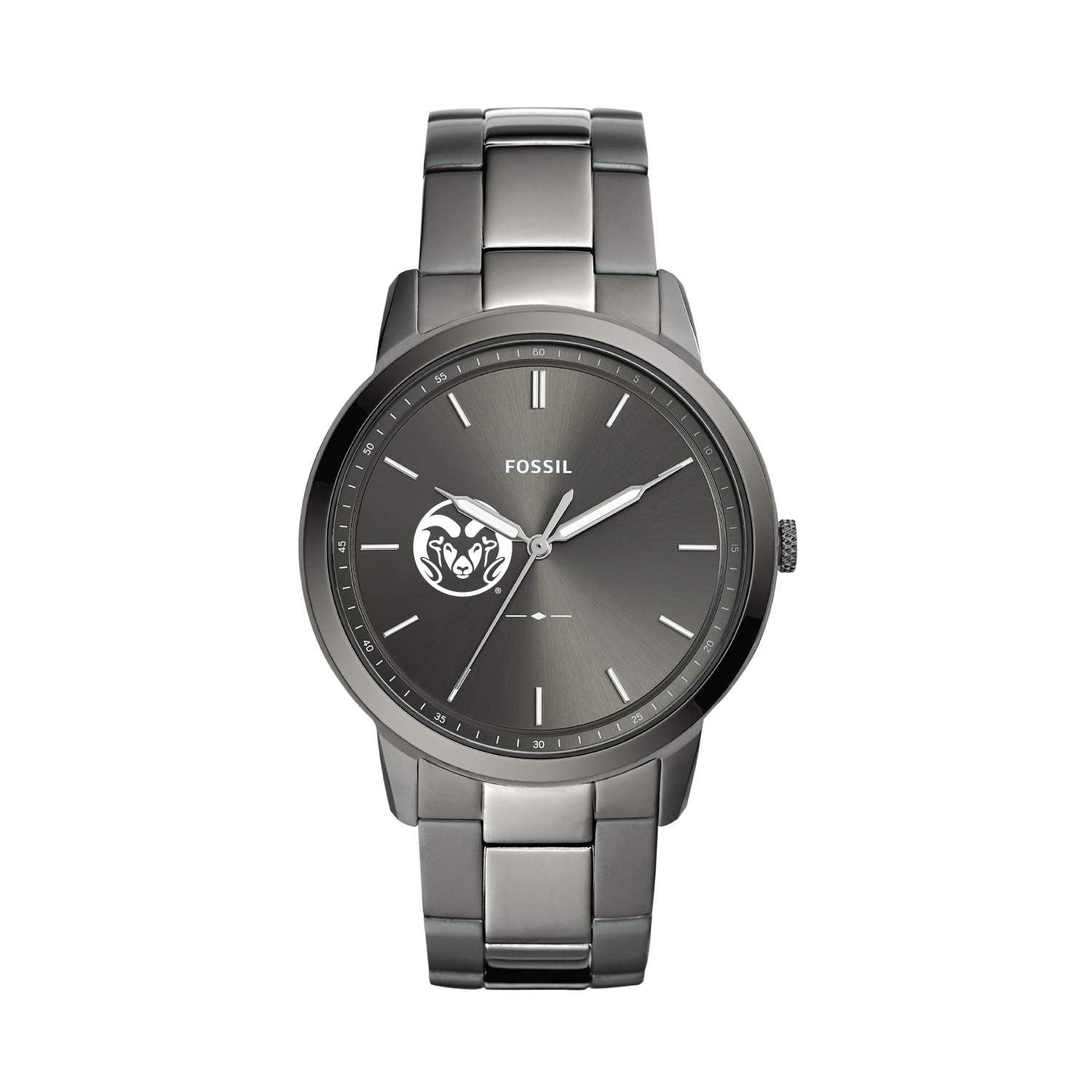 Fossil Colorado State Rams The Minimalist Three-Hand Smoke Watch