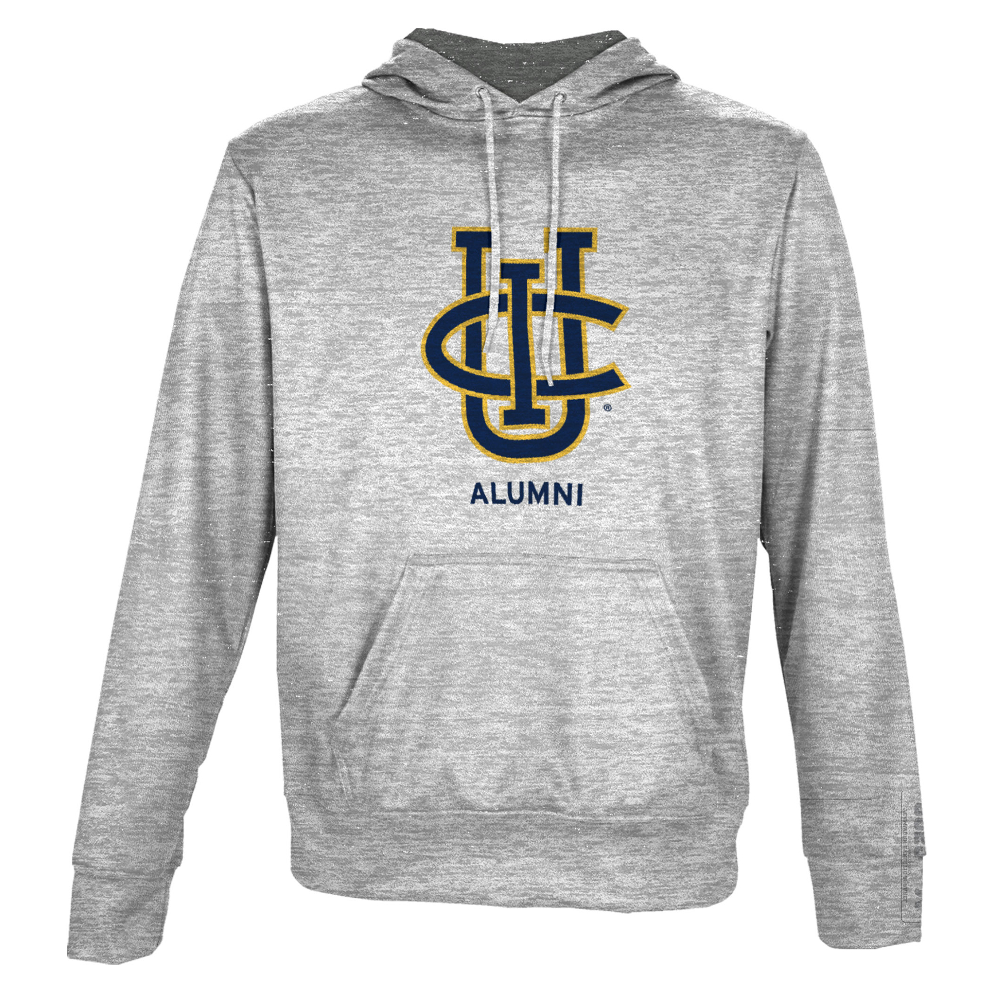 Men's ProSphere Gray UC Irvine Anteaters Alumni Name Drop Pullover Hoodie - Image 3