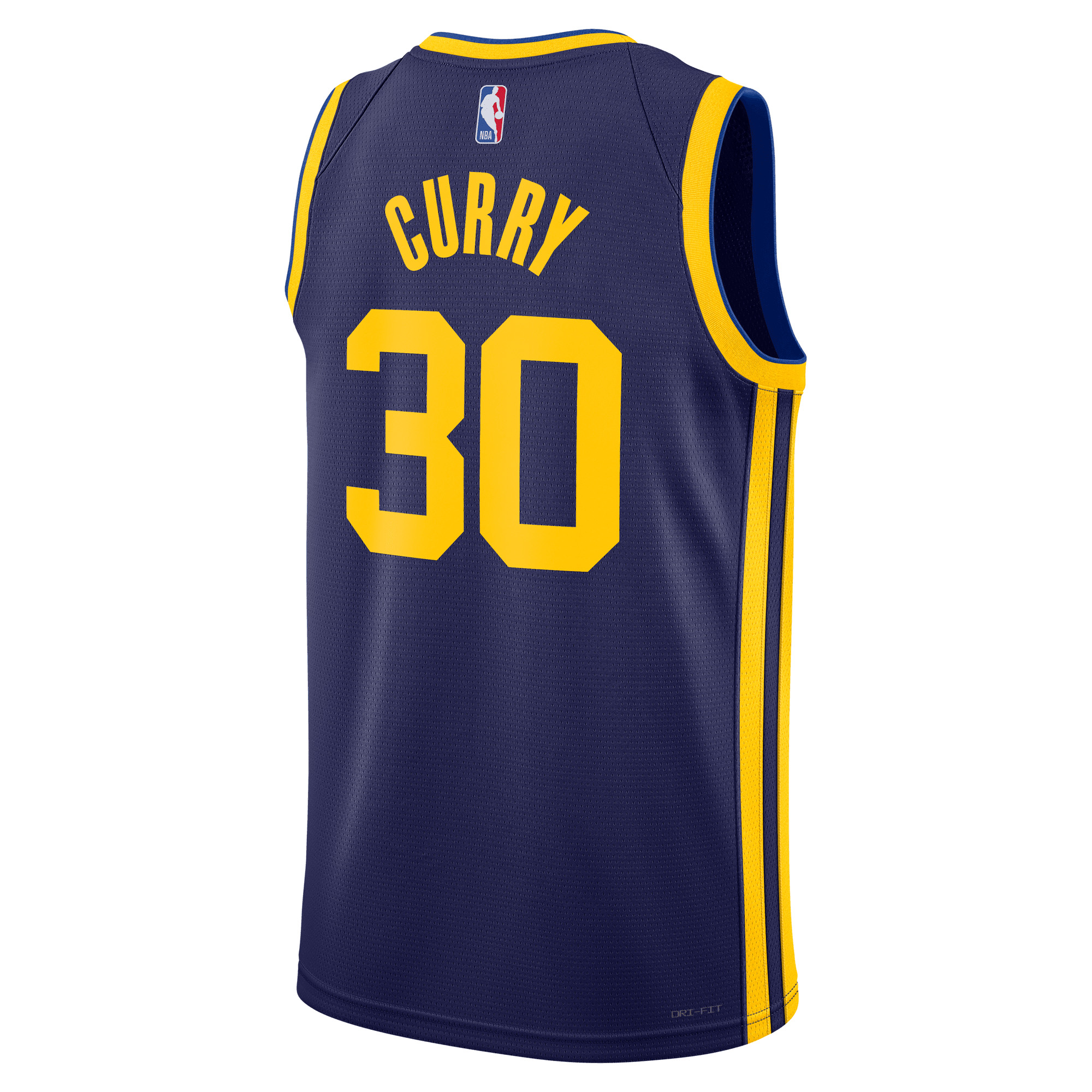 Unisex Jordan Brand Stephen Curry Navy Golden State Warriors Swingman Jersey - Statement Edition - Image 4