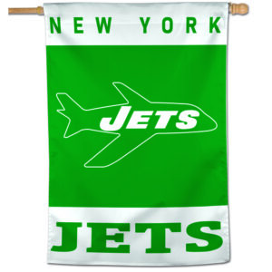 WinCraft New York Jets 28" x 40" Retro Single-Sided Vertical Banner