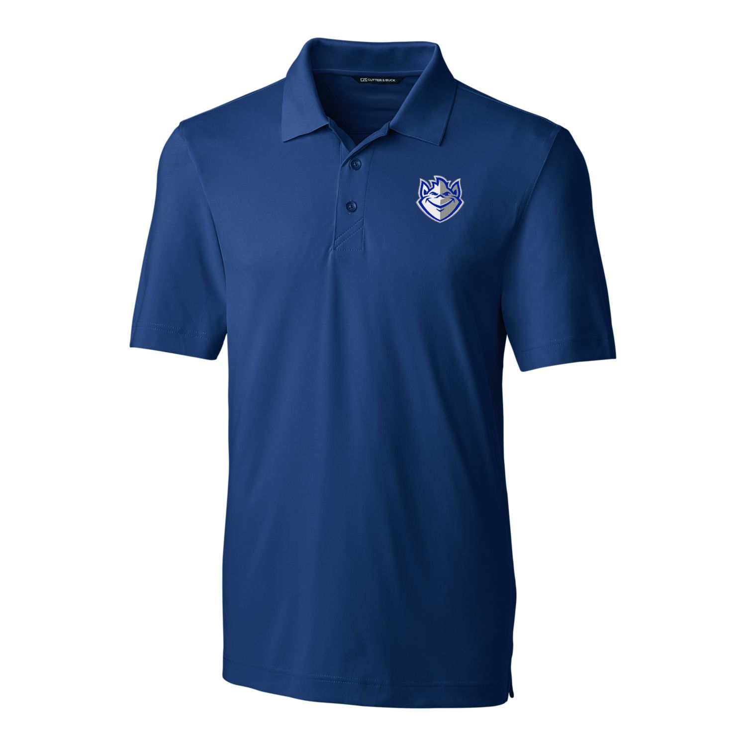 Men's Cutter & Buck Blue Saint Louis Billikens Big & Tall Forge Stretch Polo - Image 6