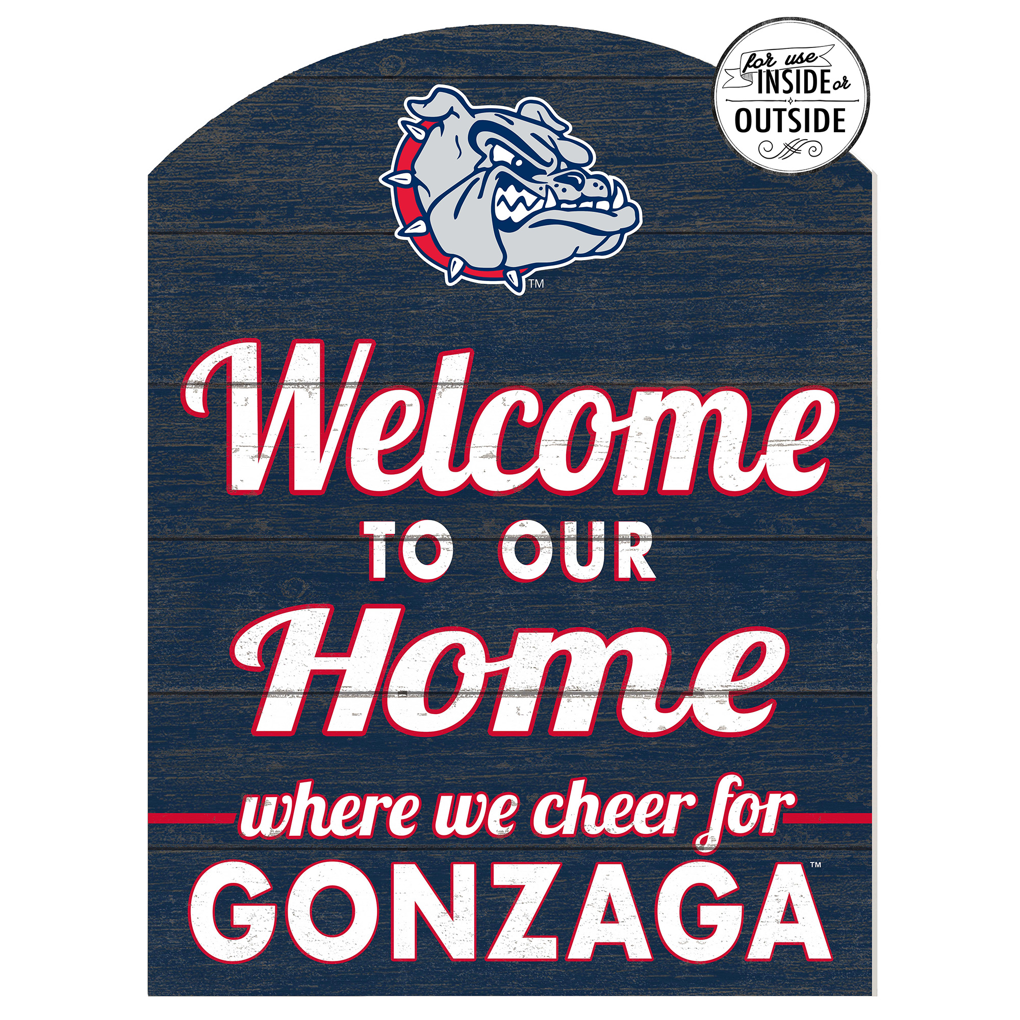 Gonzaga Bulldogs 16'' x 22'' Marquee Sign - Image 2