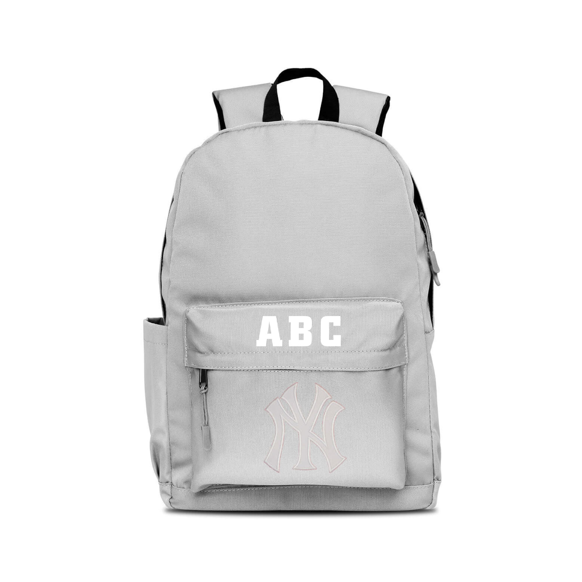 MOJO Gray Chicago Bulls Personalized Campus Laptop Backpack - Image 2