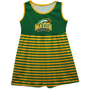 Girls Infant Green George Mason Patriots Tank Top Dress