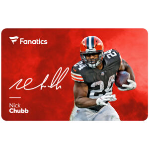 Cleveland Browns Nick Chubb Fanatics eGift Card ($10-$500)