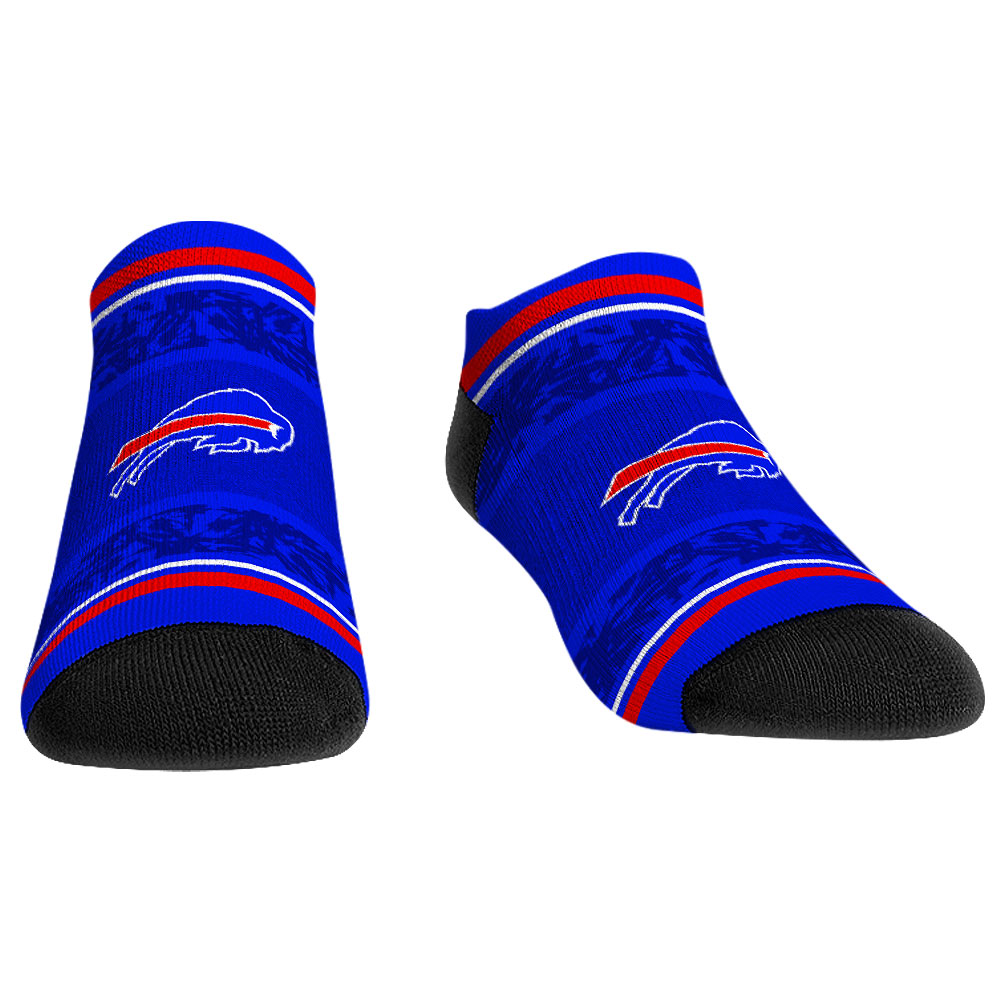 Unisex Rock Em Socks Buffalo Bills Super Fan Five-Pack Low-Cut Socks Set - Image 9