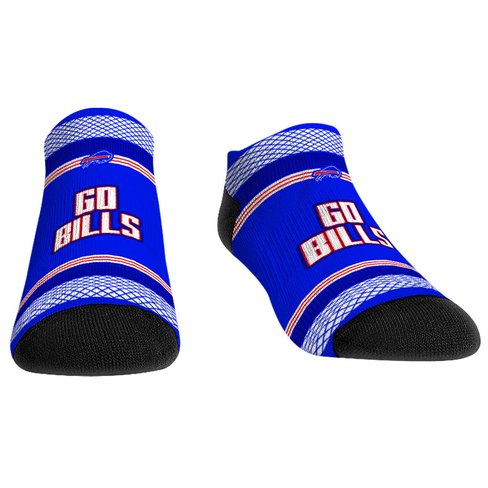 Unisex Rock Em Socks Buffalo Bills Super Fan Five-Pack Low-Cut Socks Set - Image 5