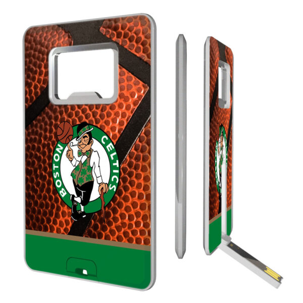 Boston Celtics Basketball Credit Card USB Drive & Bottle Opener
