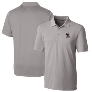 Men's Cutter & Buck Gray Delaware Fightin' Blue Hens Big & Tall Forge Stretch Polo