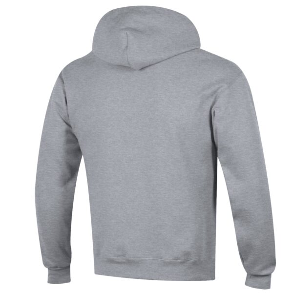 Men's Champion Gray Texas Longhorns Stack Logo Baseball Powerblend Pullover Hoodie - Image 7
