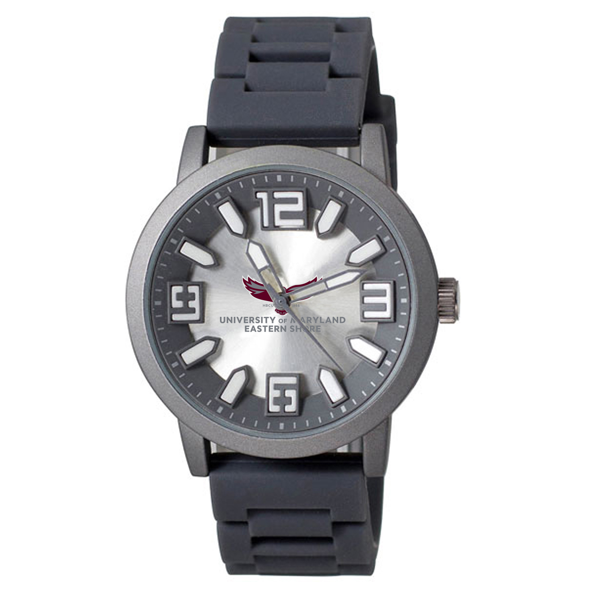 Maryland Eastern Shore Hawks Enigma Silicone Strap Watch