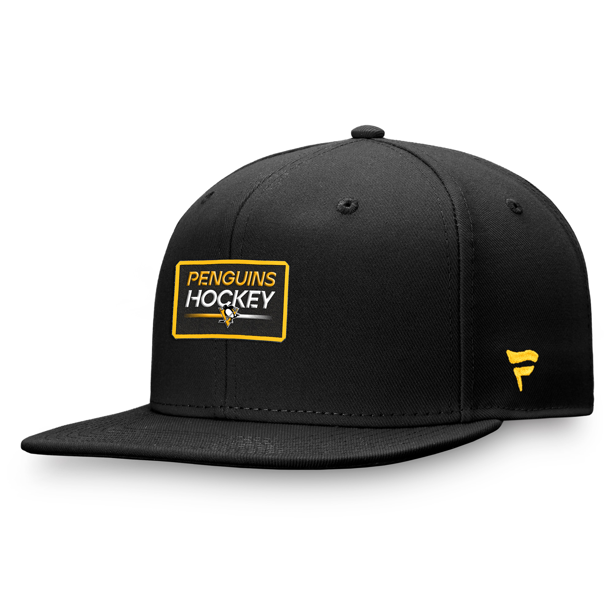 Men's Fanatics Black Pittsburgh Penguins Authentic Pro Prime Snapback Hat - Image 2
