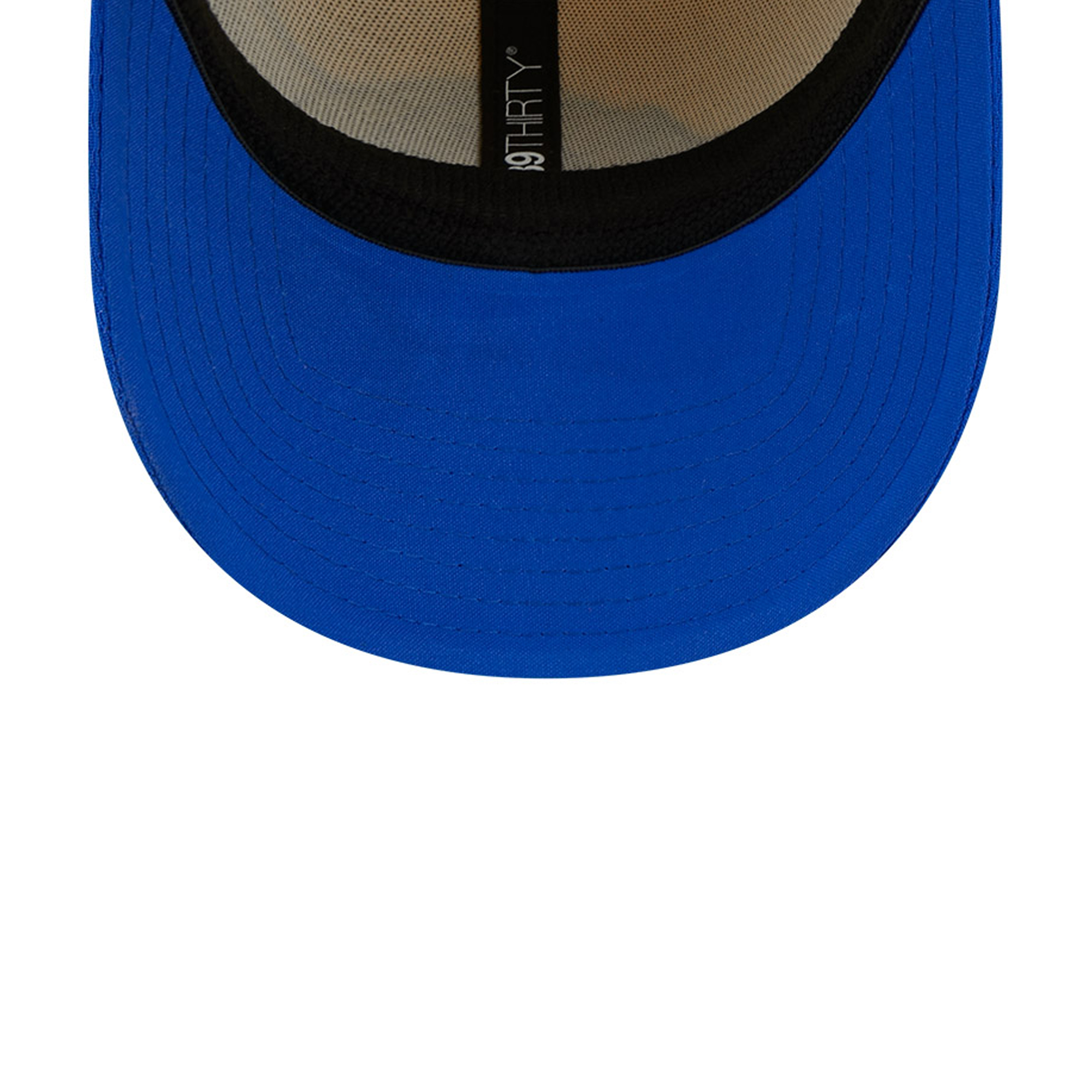 Men's New Era Gold/Royal Los Angeles Rams 2023 Sideline 39THIRTY Flex Hat - Image 8