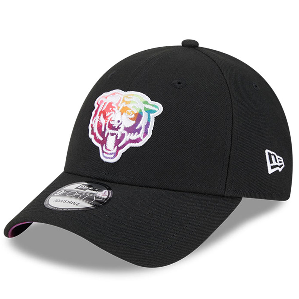 Men's New Era Black Chicago Bears 2023 NFL Crucial Catch 9FORTY Adjustable Hat - Image 4
