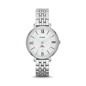 Women's Fossil  Silver Trinity Tigers Jacqueline Stainless Steel Watch