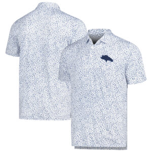 Men's Antigua White Denver Broncos Motion Polo