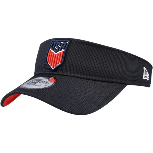 Men's New Era Navy USMNT Game Day Adjustable Visor - Image 4