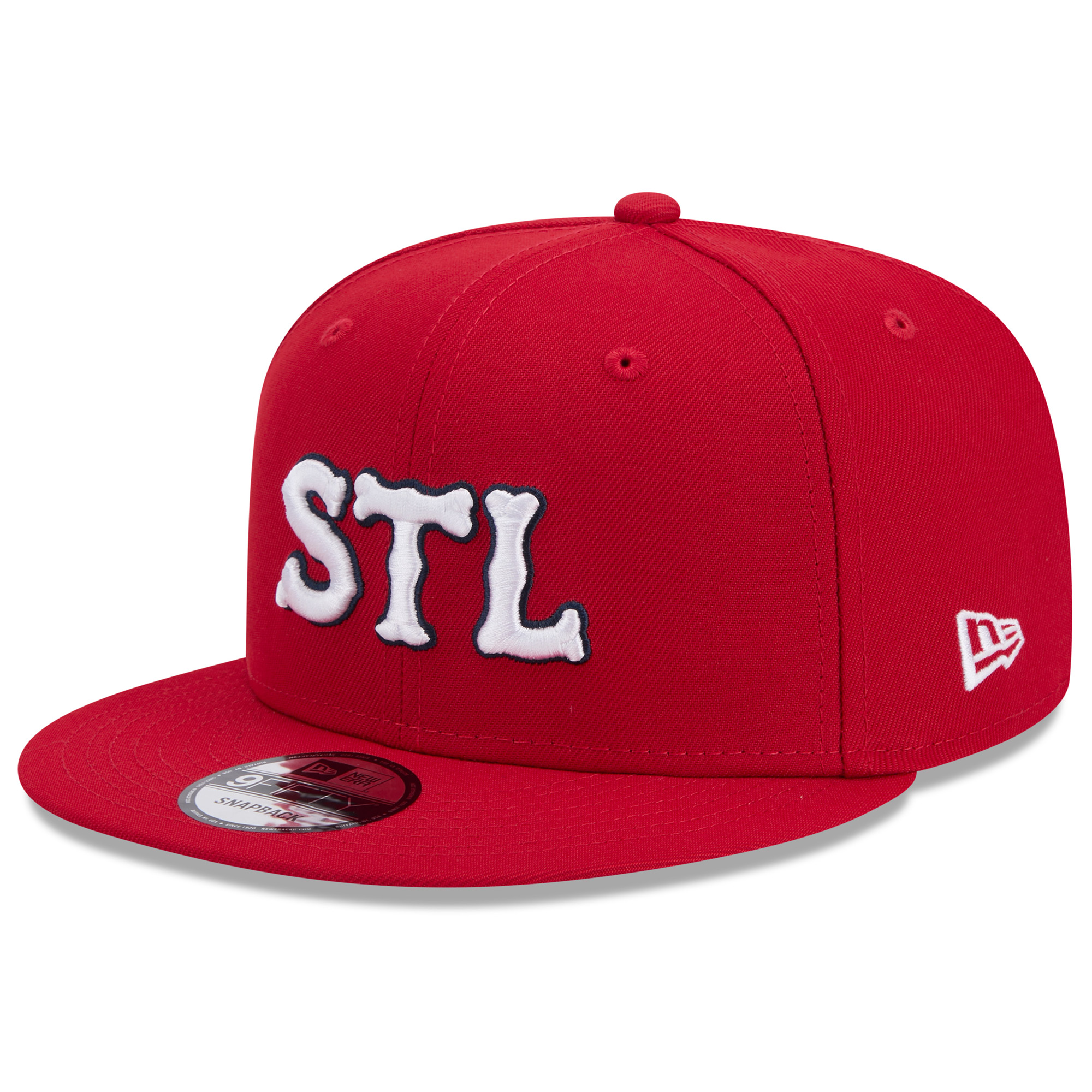 Men's New Era Red St. Louis Cardinals 2024 City Connect 9FIFTY Snapback Hat - Image 7
