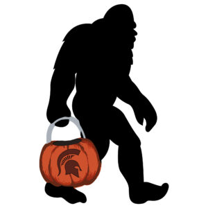 Michigan State Spartans 12" Bigfoot Halloween Yard Stake
