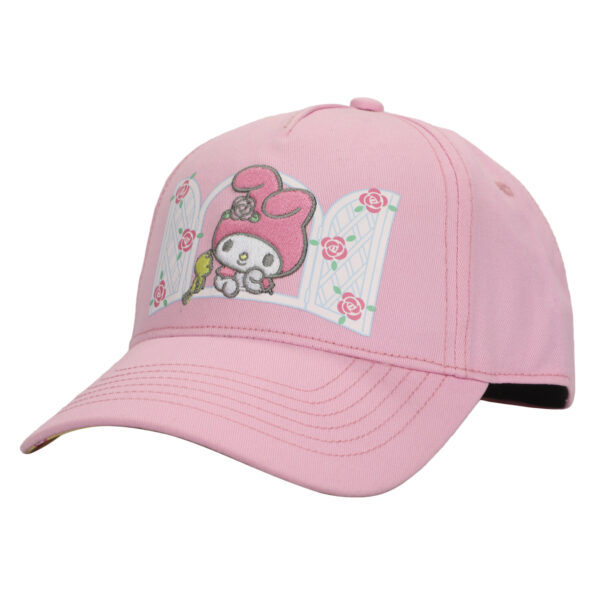 Women's  Pink My Melody Window Adjustable Baseball Hat