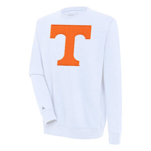 Men's Antigua  White Tennessee Volunteers Victory Pullover Sweatshirt