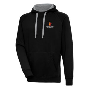 Men's Antigua  Black Gardner-Webb Bulldogs Victory Pullover Hoodie