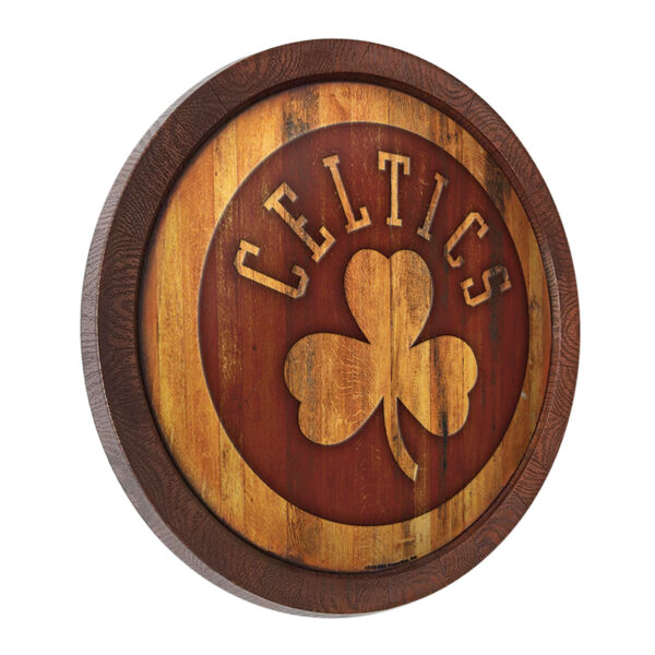 Boston Celtics 20.25'' Faux Barrel Top Sign - Image 8