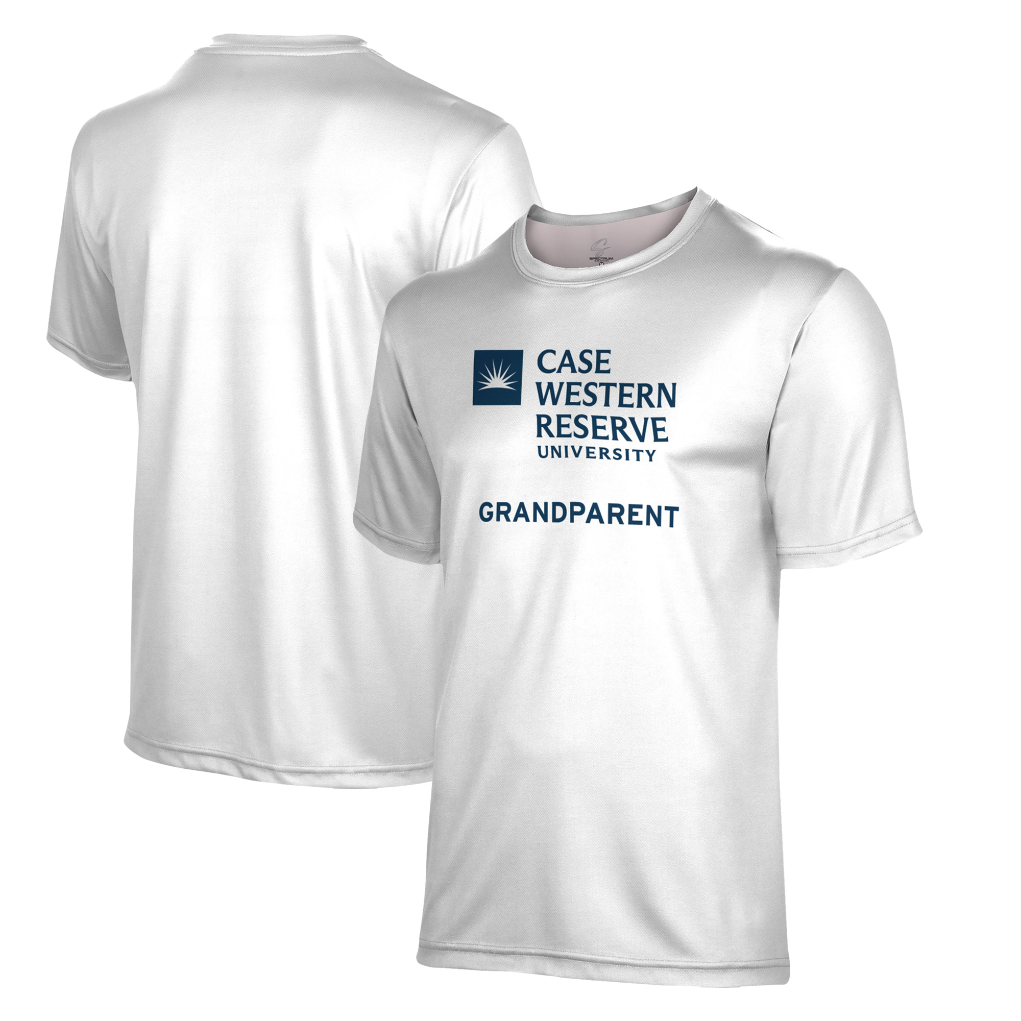 Men's ProSphere White Case Western Reserve Spartans Grandparent Name Drop T-Shirt - Image 2