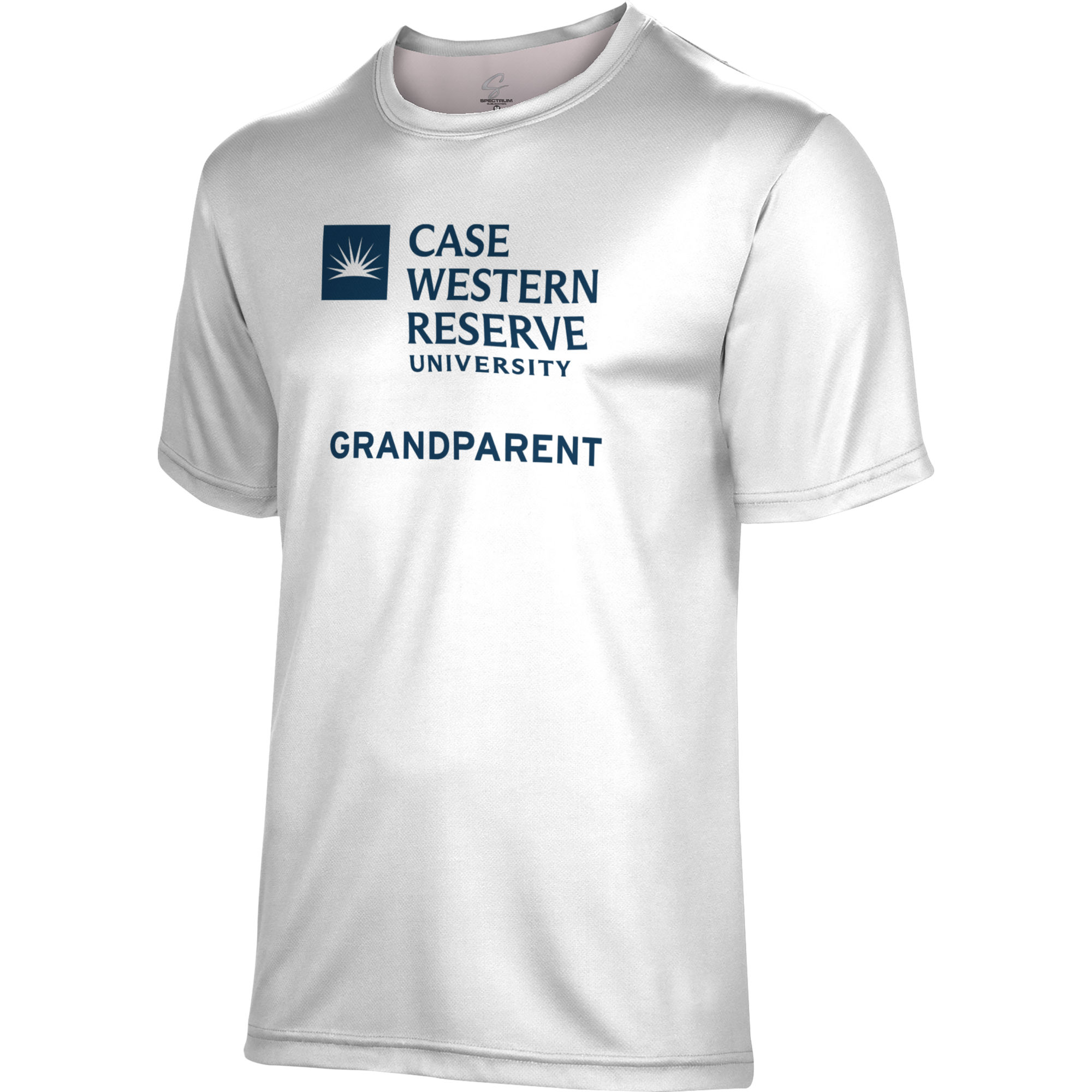 Men's ProSphere White Case Western Reserve Spartans Grandparent Name Drop T-Shirt - Image 3