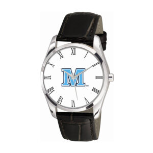 Women's  Black Maine Black Bears Berkeley Leather Watch